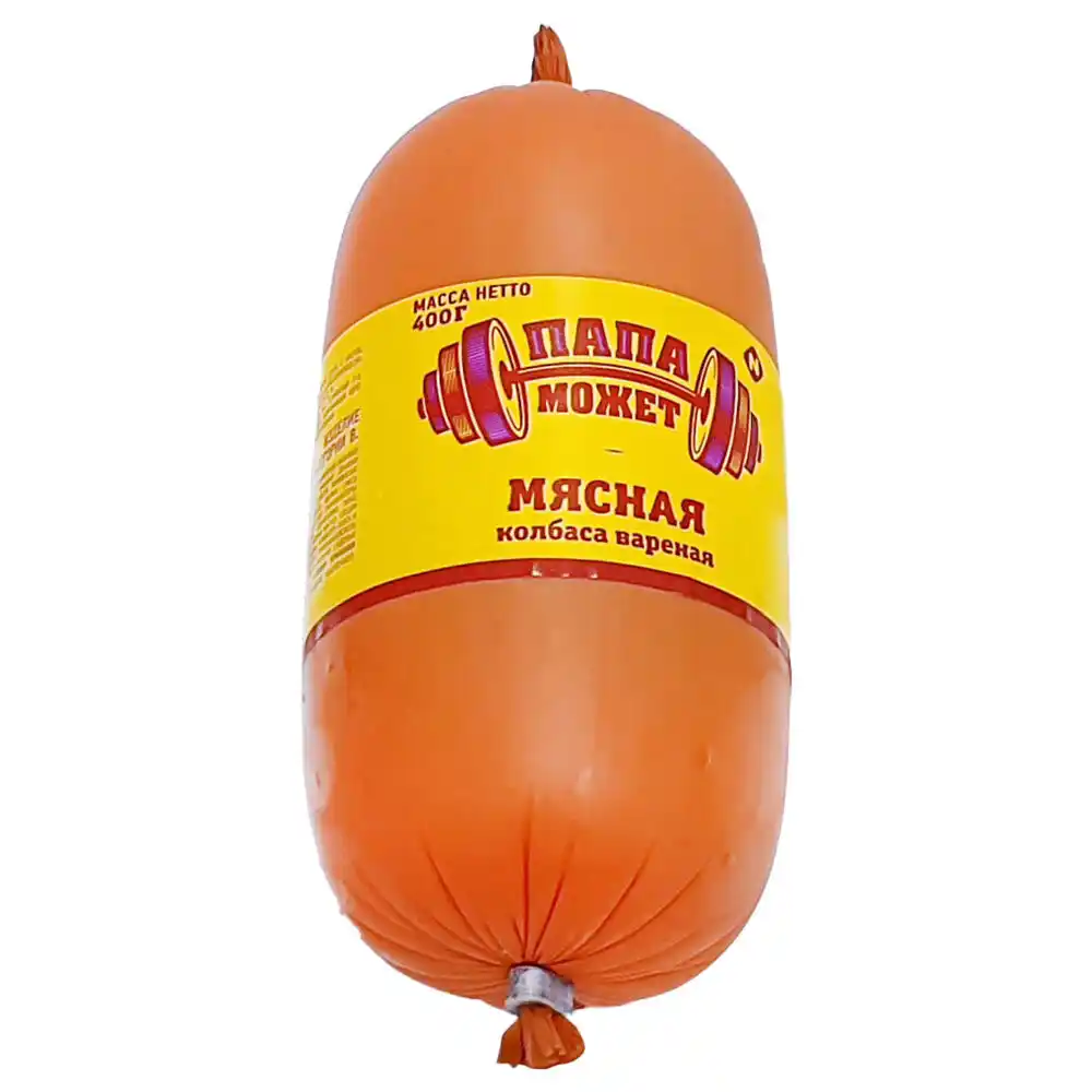 Колбаса 400 г Папа может мясная п/амид