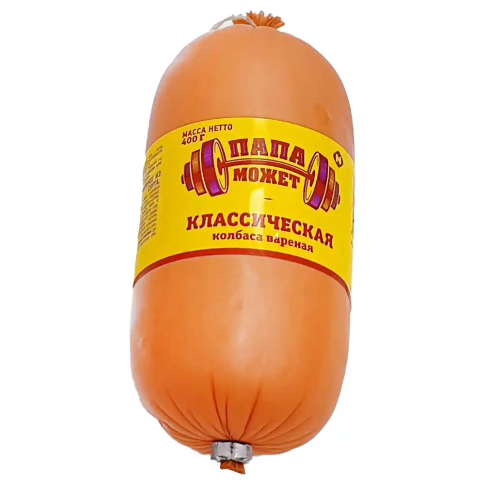 Колбаса 400г Папа может Классическая вар п/амид