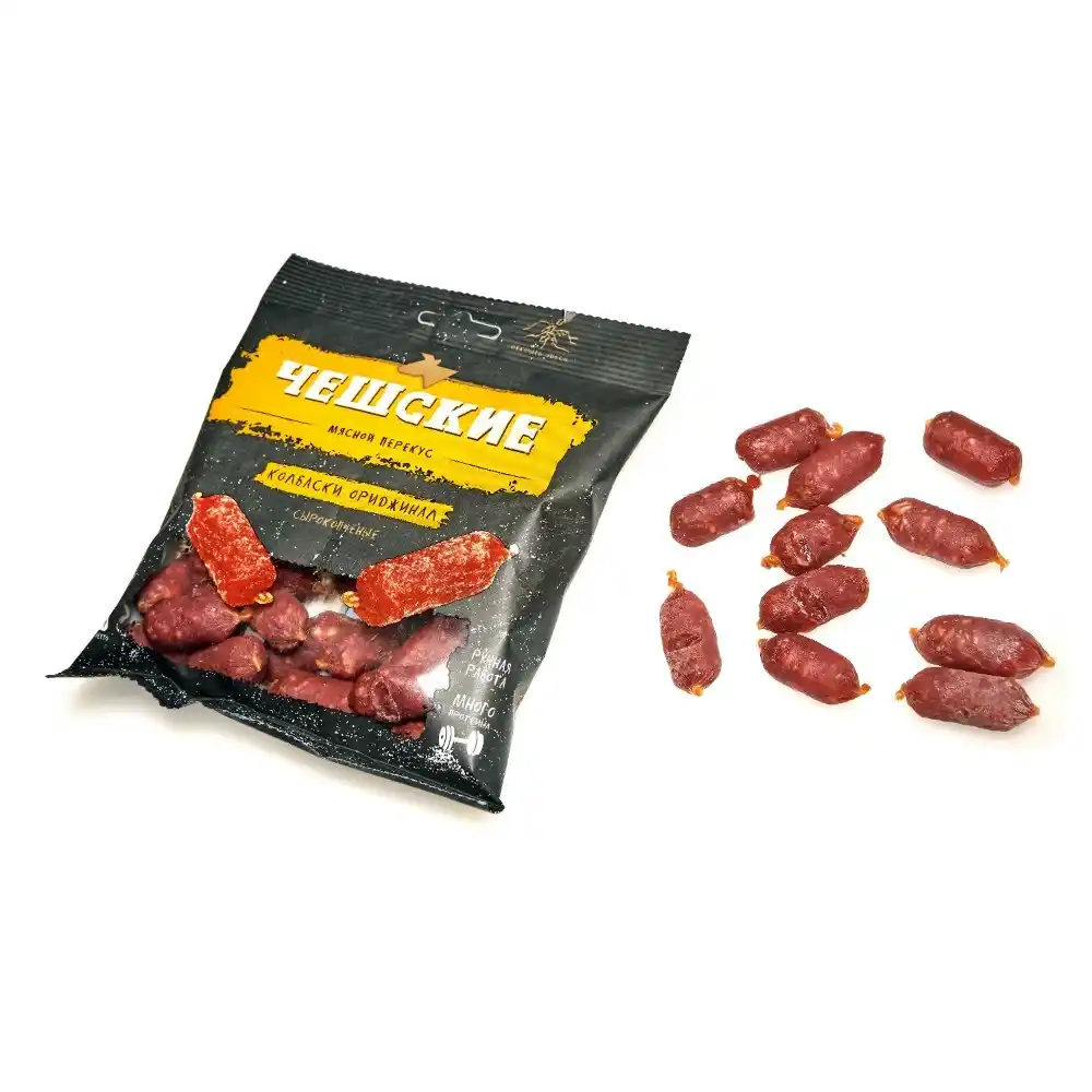 Колбаски 50г САВА Чешские с/к газ/уп