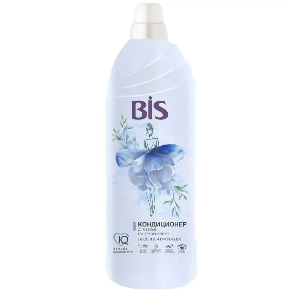 Кондиционер для белья 900 мл BIS Весенняя прохлада пл/флак