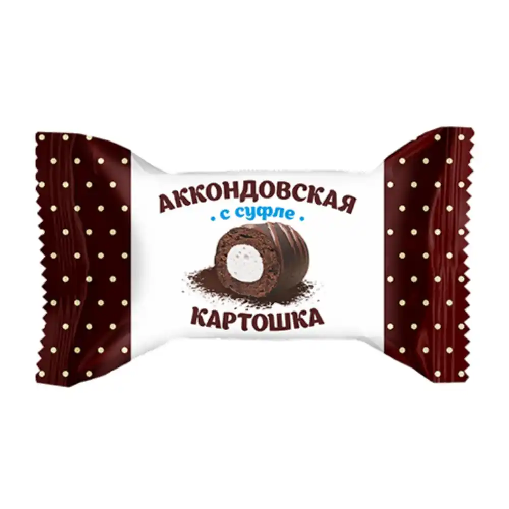 Конфеты Акконд Аккондовская картошка с суфле Вес