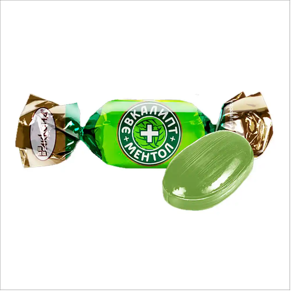 Конфеты Акконд Вкус Эвкалипт-Ментол карамель б/уп