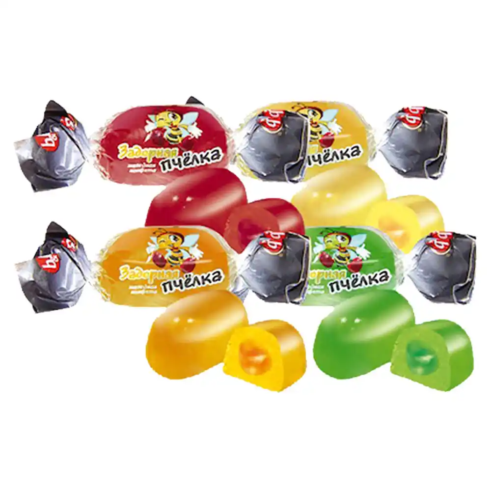 Конфеты B&B Задорная пчелка желейные микс вес