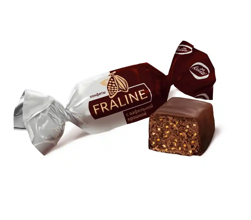 Конфеты Konti FRALINE с вафельной крошкой б/уп
