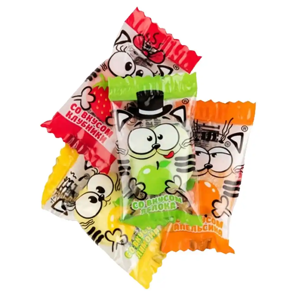 Конфеты жевательные Мусики микс б/уп