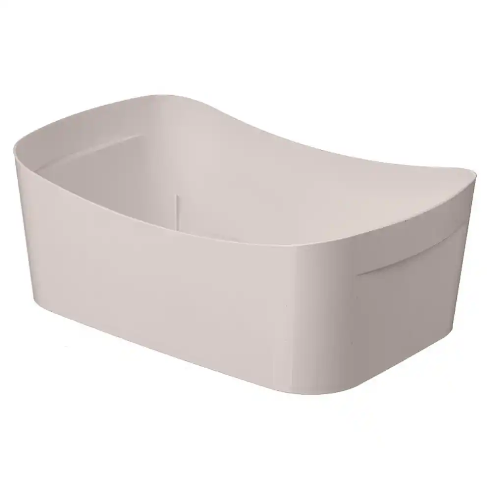 Корзинка универсальная 4,5л Homver Poplar 290х190х105мм бежевый б/уп