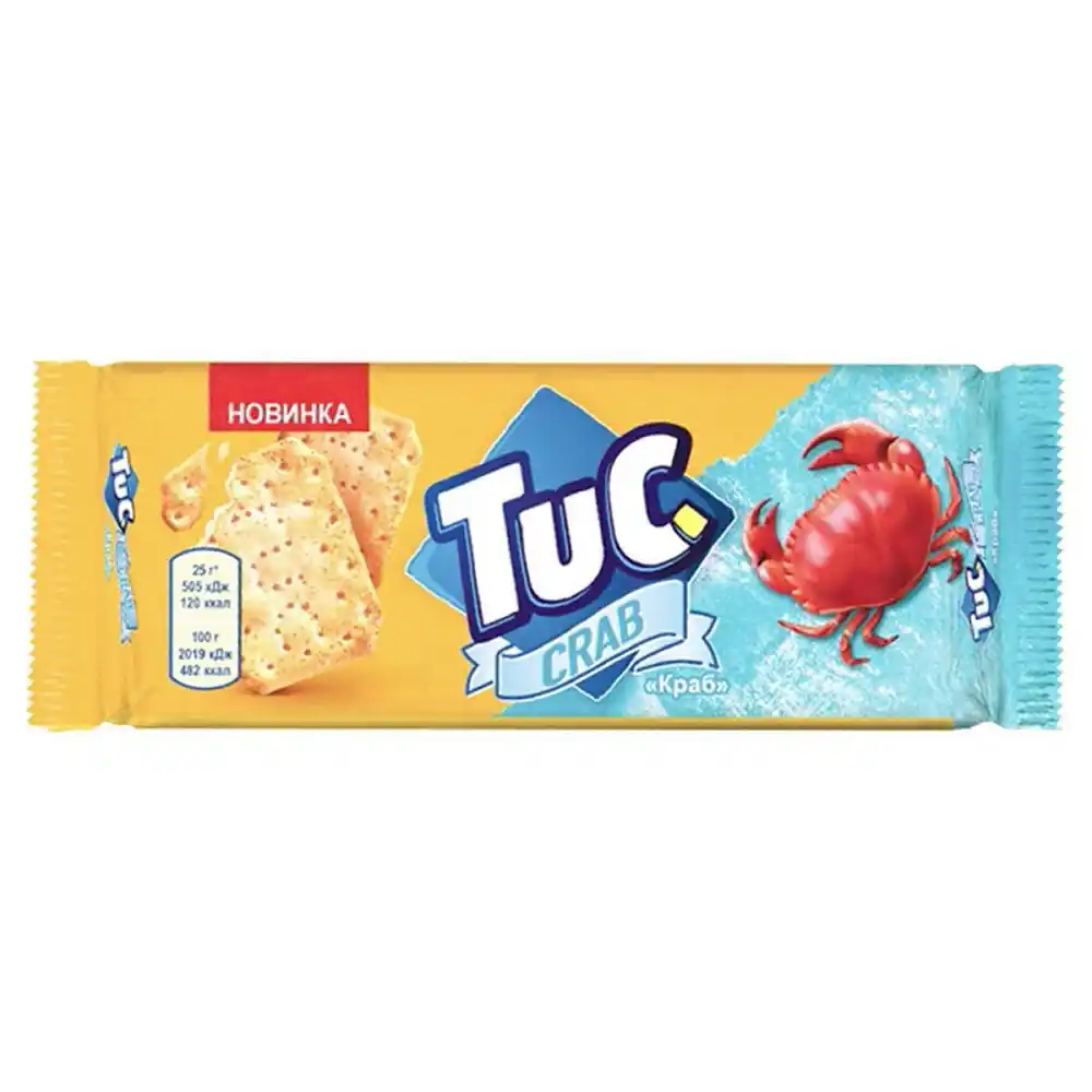 Крекер 100 гр TUC со вкусом Краб м/уп
