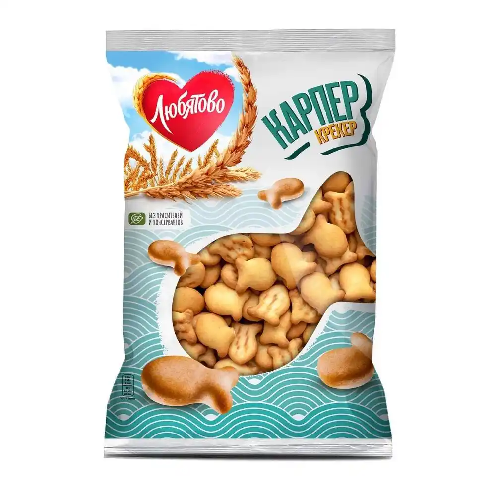 Крекер 300гр Любятово Карпер м/уп