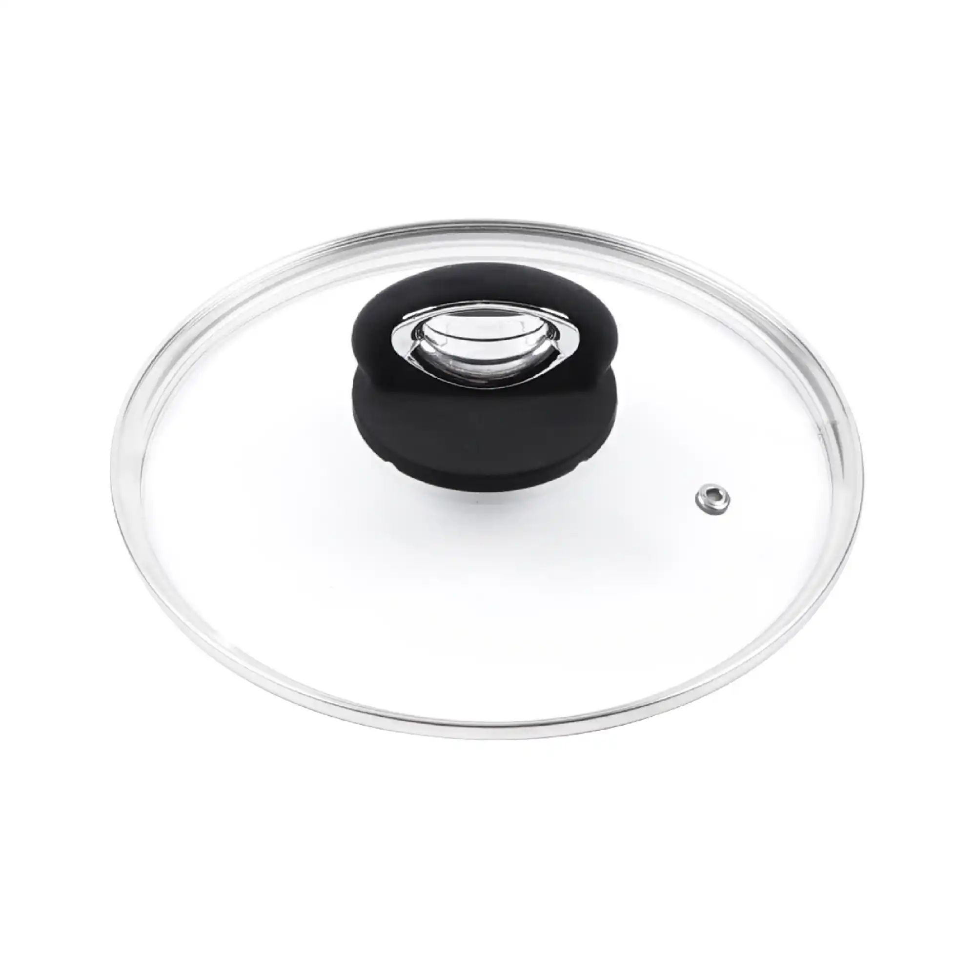 Крышка 24см Black с металическим ободом BLL-24FB п/эт