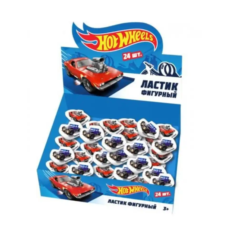 Ластик Умка ХОТ ВИЛС фигурный п/эт