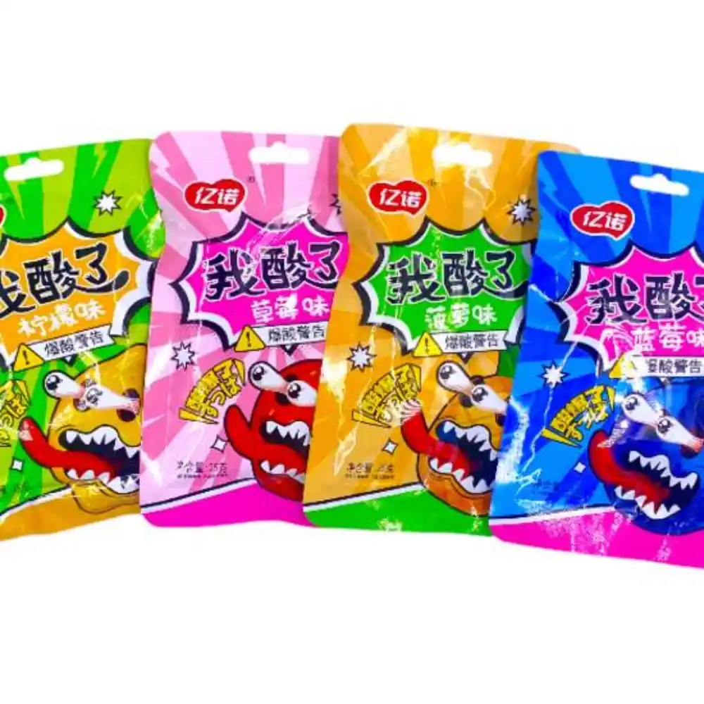 Леденцовая карамель 23гр YINuo Ассорти вкусов м/уп