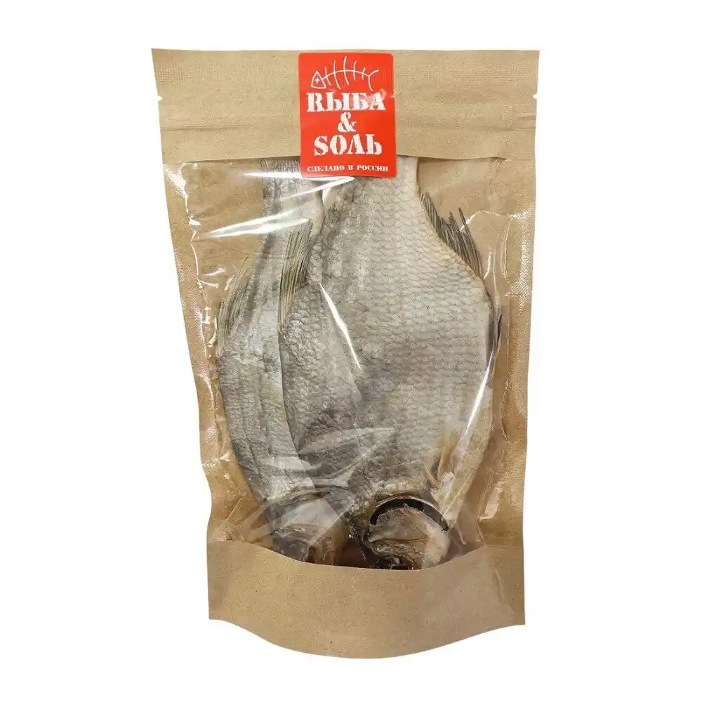 Лещ 200 г Rыба&Sоль вяленый к/уп