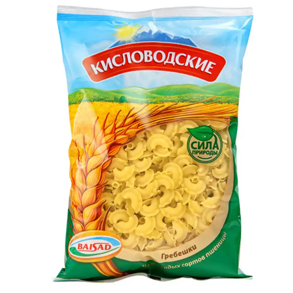 Макаронные изделия 400 г Кисловодские гребешки м/уп
