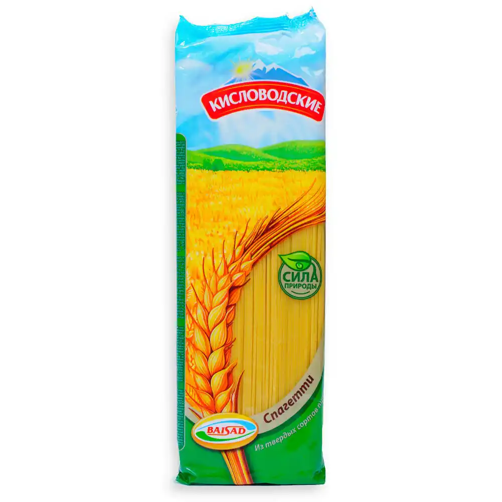 Макаронные изделия 400 г Кисловодские Спагетти м/уп
