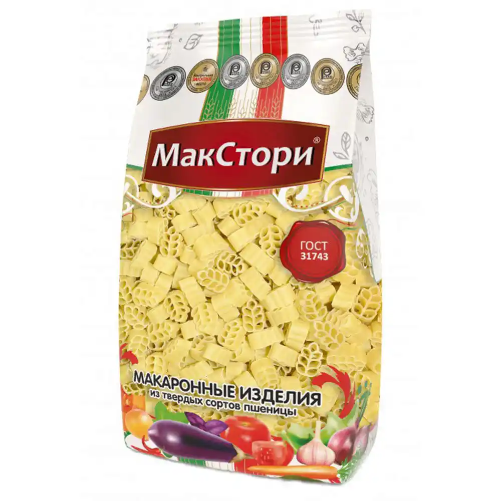 Макаронные изделия 400 гр МакСтори колосок м/уп