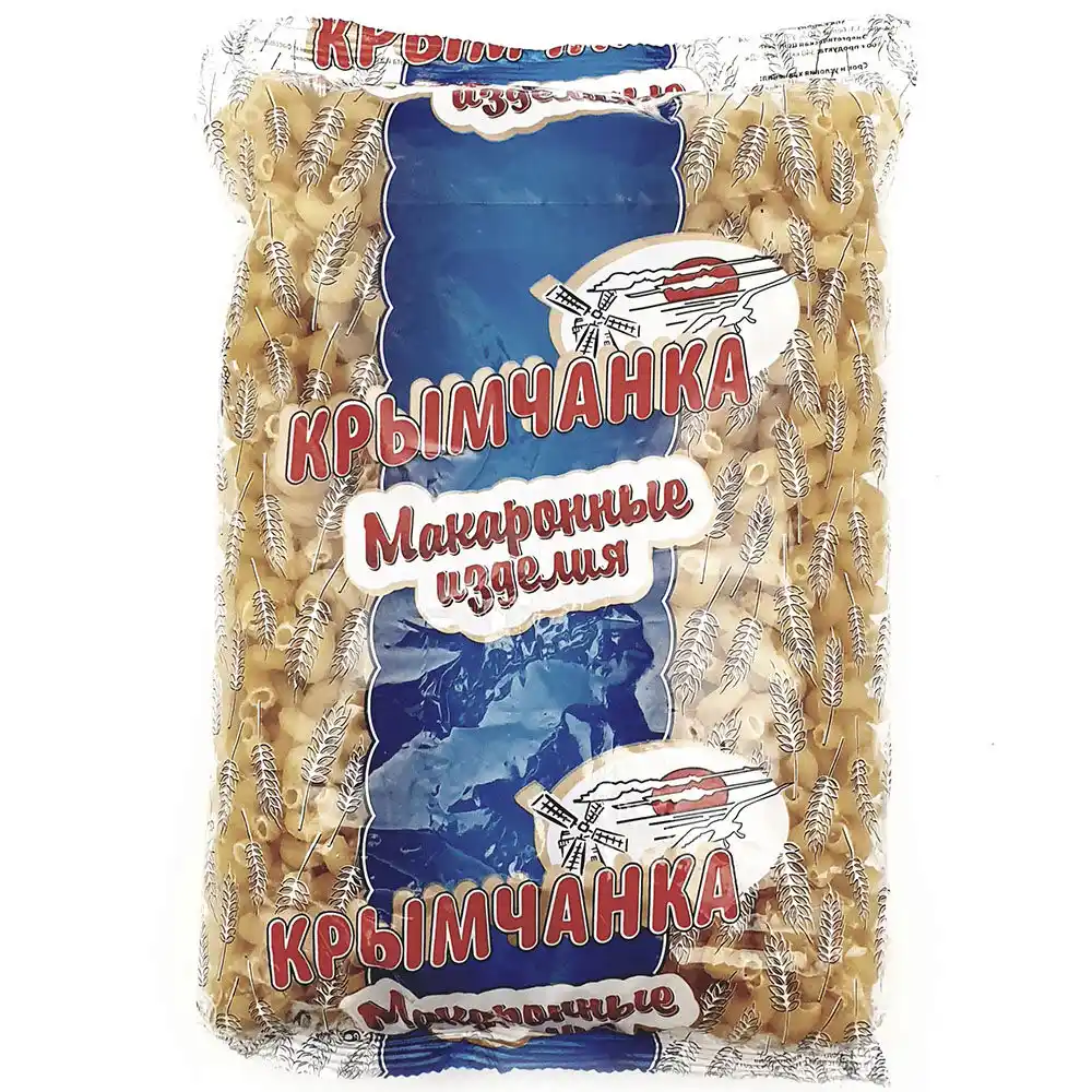Макаронные изделия 500 г Крымчанка рожки м/уп соц.