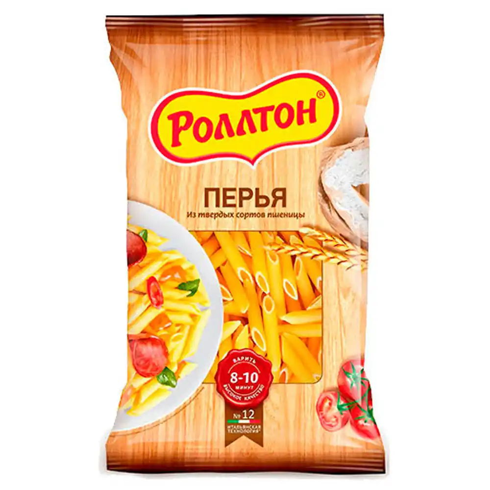 Макароны 400 г Роллтон традиционные перья м/уп