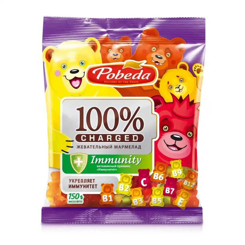 Мармелад 150гр Победа Вкуса Иммунити м/уп