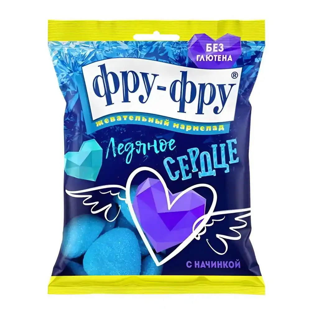 Мармелад 80гр Фру-Фру жевательный ледяное сердце м/уп