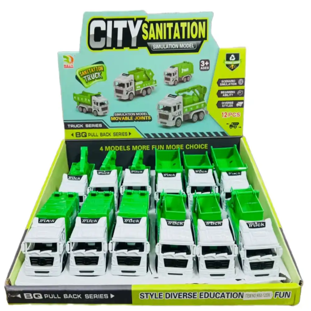 Машинка 14 см Gaozun (арт BQ600-20) в асс-ме б/уп