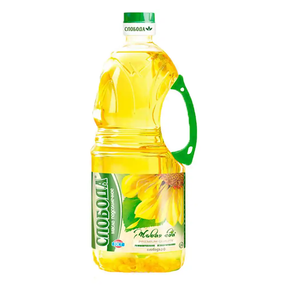 Масло 1.8 л Слобода подсолнечное раф дез ПЭТ