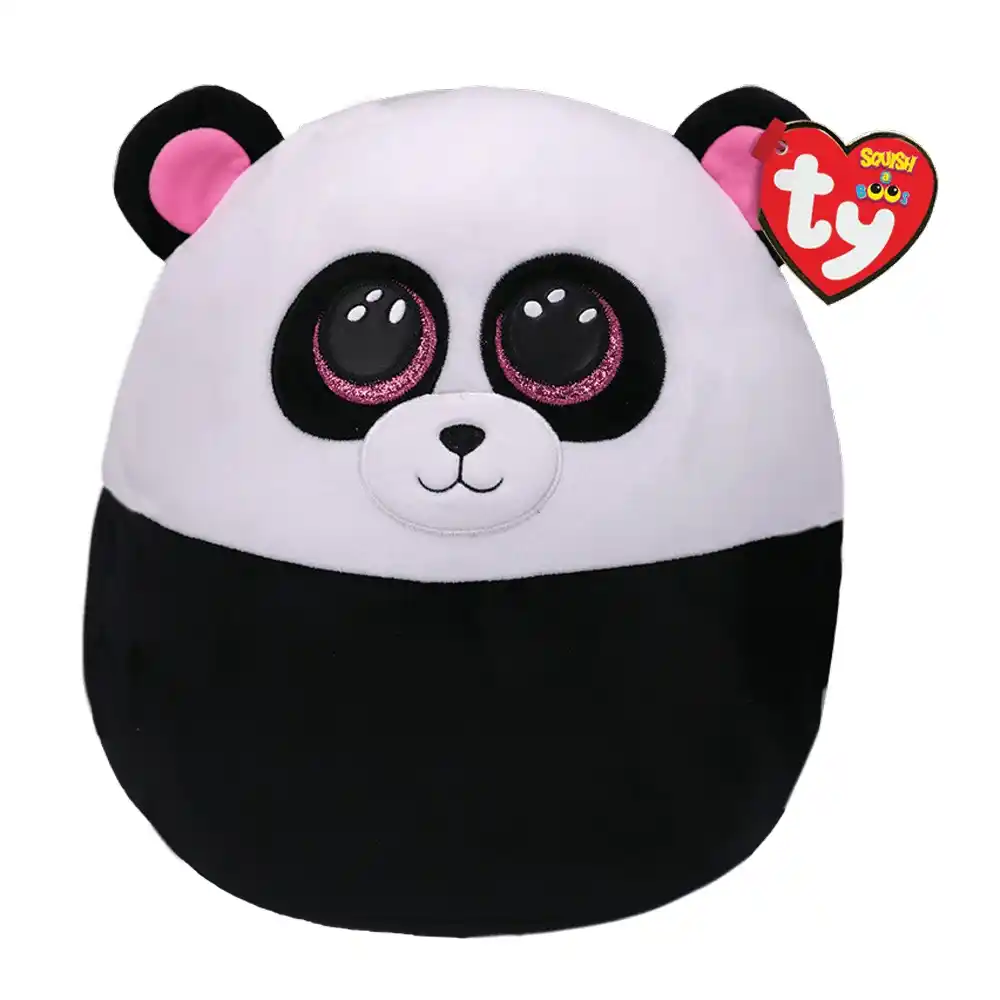 Мягкая игрушка-сквиш 35 см TY Бамбу панда вак/уп