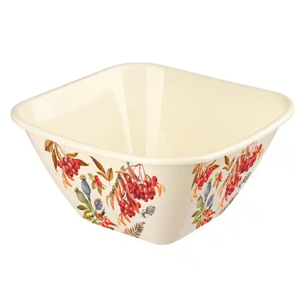 Миска 2л Homver Bergamo квадратная бежевый б/уп