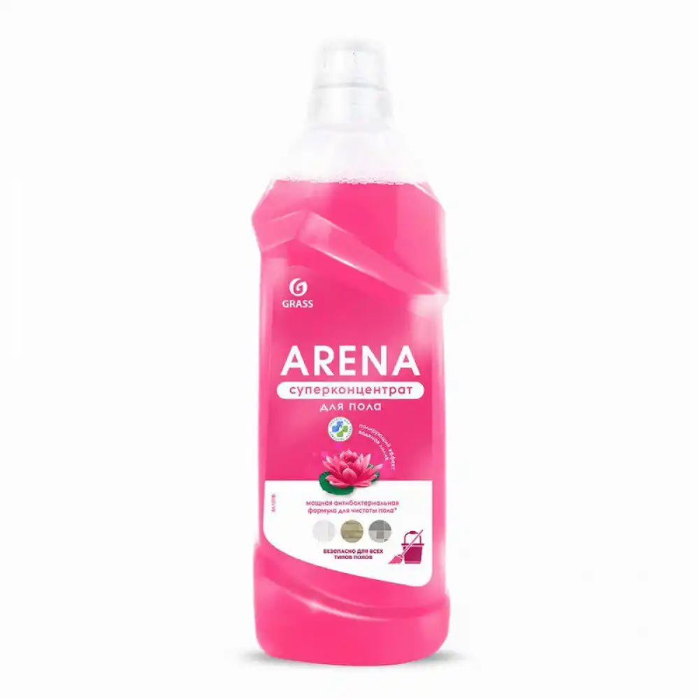 Моющее средство 1 л Grass-Arena д/мытья полов цветущий лотос п/уп