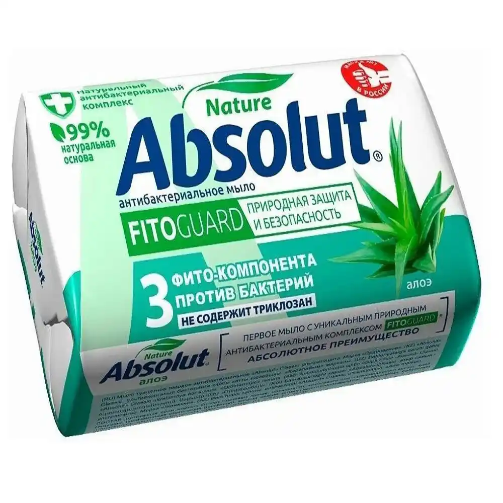 Мыло 90 гр Весна Absolut FitoGuard алоэ твердое м/уп