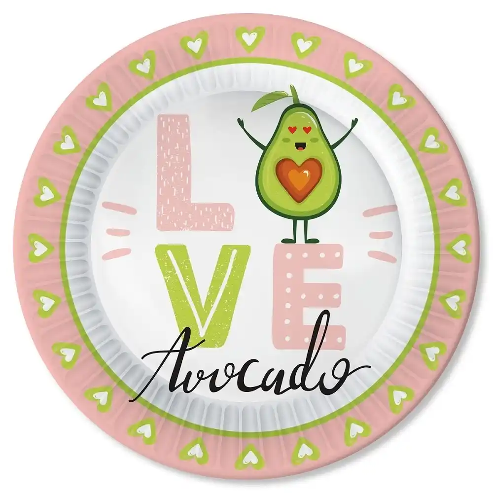 Набор бумажных тарелок  6 шт d=180мм ND Play Кат2 в асс-ме п/эт