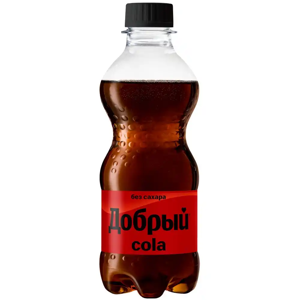 Напиток 0,3л Добрый со вкусом Cola без сахара сильногазированный пл/бут