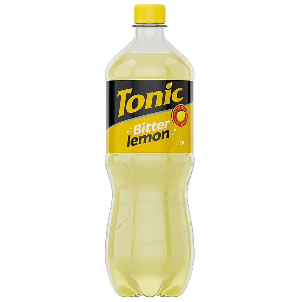 Напиток 1 л Tonic вкус Bitter lemon ПЭТ