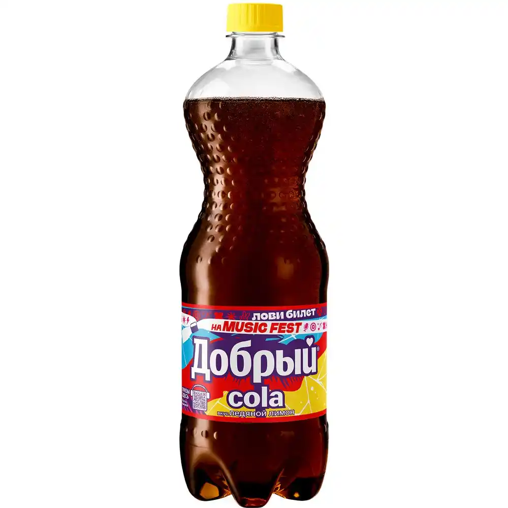 Напиток 1л Добрый Cola Ледяной лимон ПЭТ
