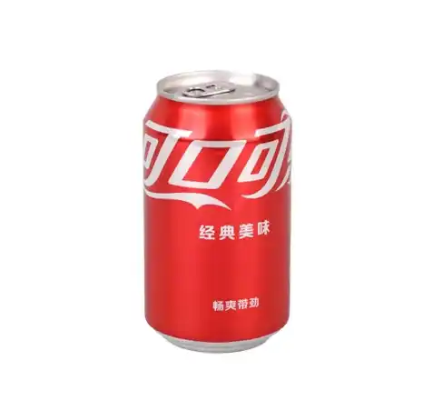 Напиток 330мл COFCO Coca-Cola Газированный ж/б