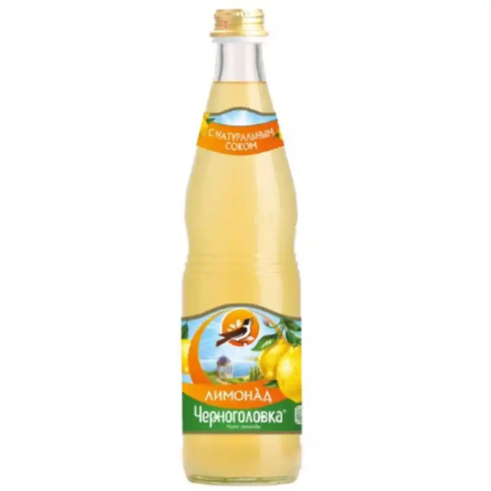 Напиток безалкогольный 0,5 л Черноголовка Лимонад оригинальный газ ст/бут.