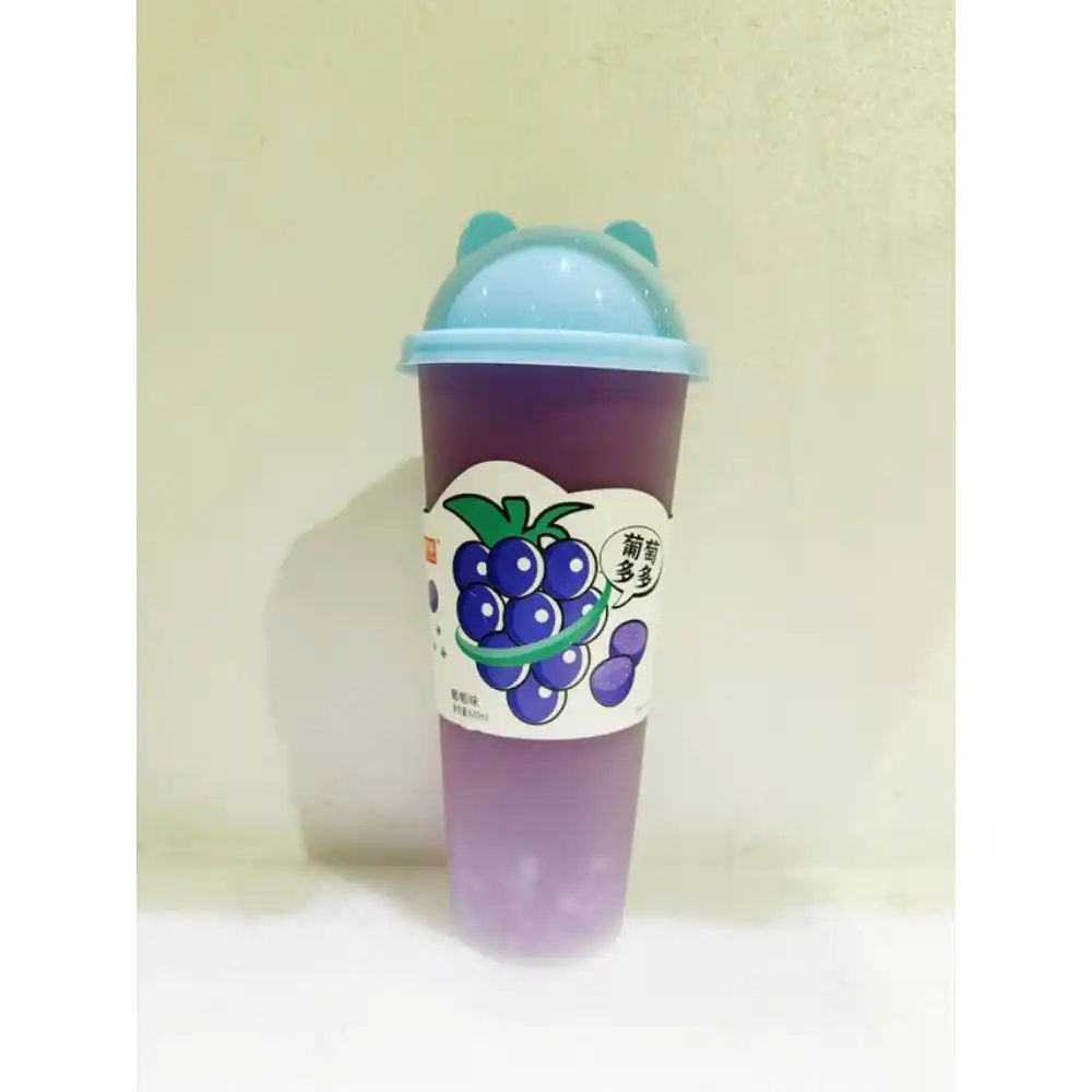 Напиток безалкогольный 620мл Leqibin Виноград с кусочками желе пл/ст