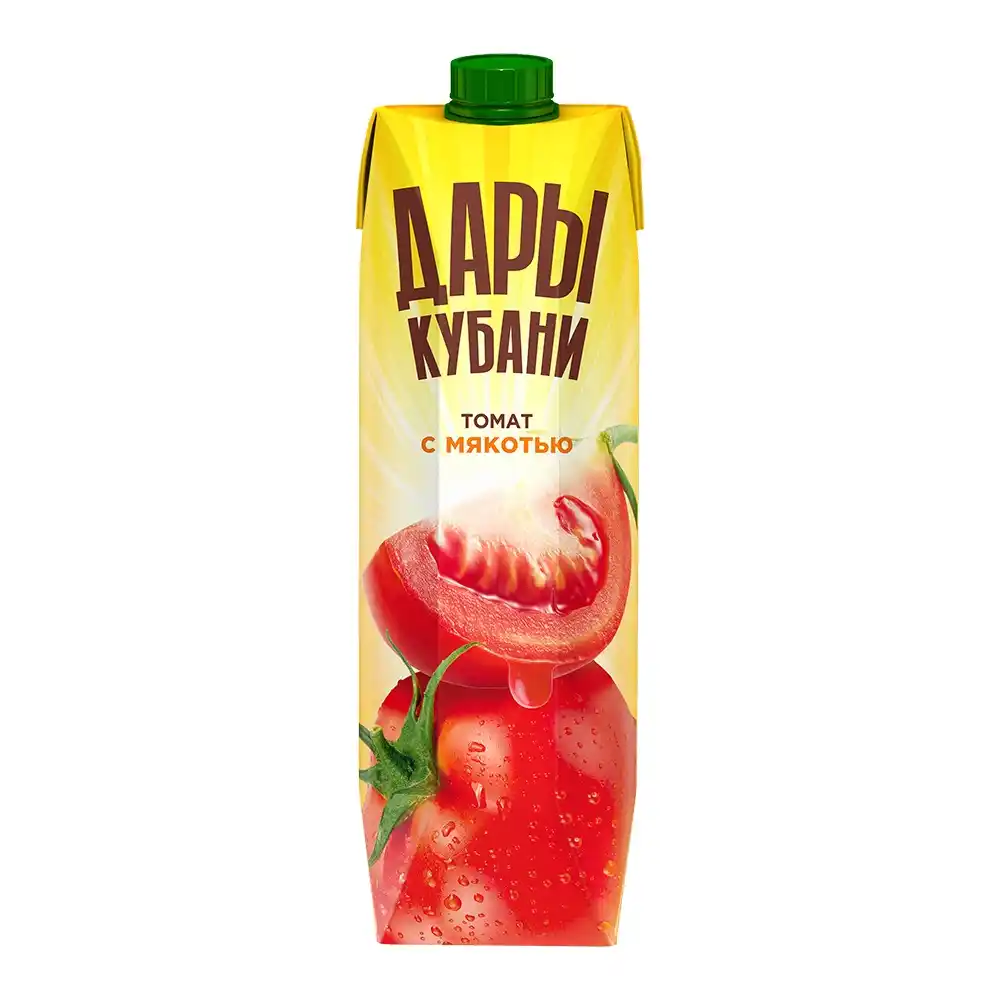 Нектар 0,95 л Дары Кубани томатный тетра-пак