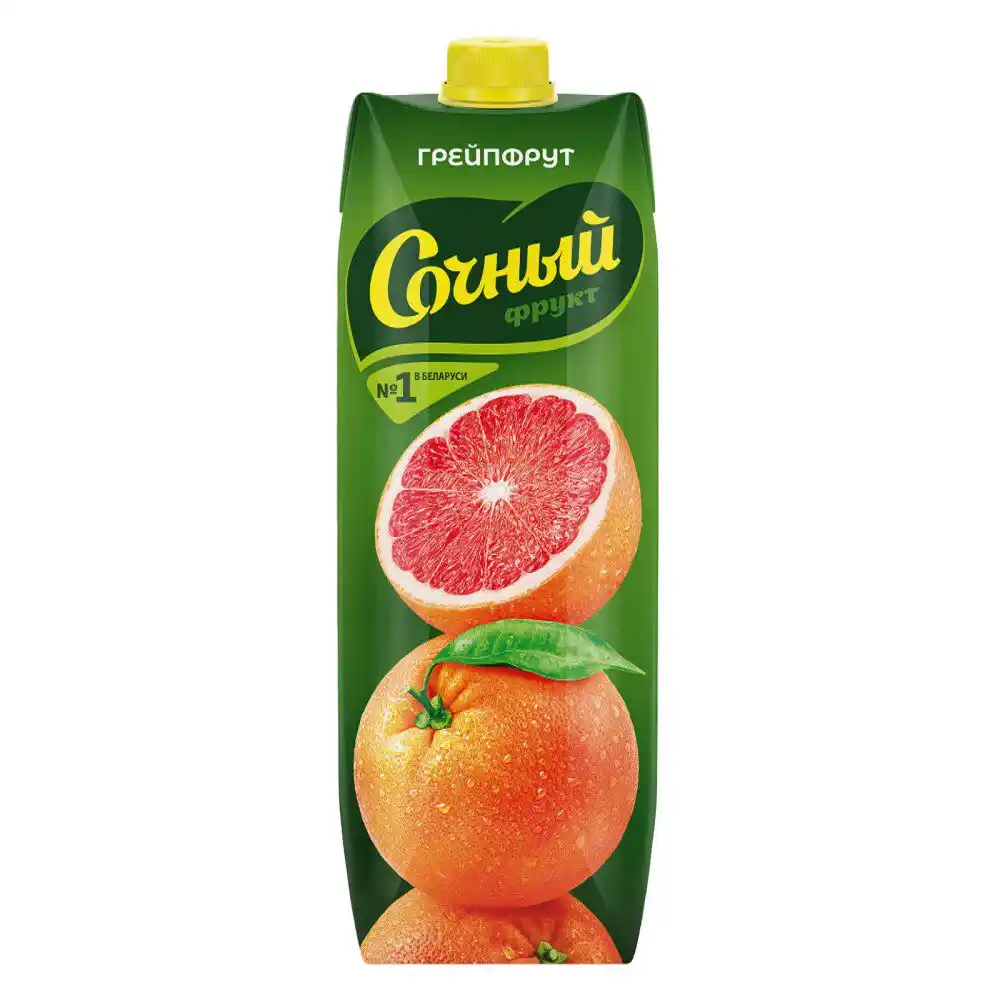 Нектар 1л Сочный Грейпфрутовый тетра-пак