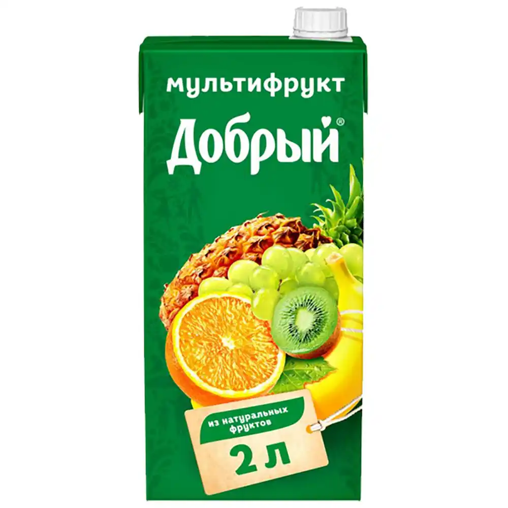 Нектар 2л Добрый Мультифрукт тетра-пак