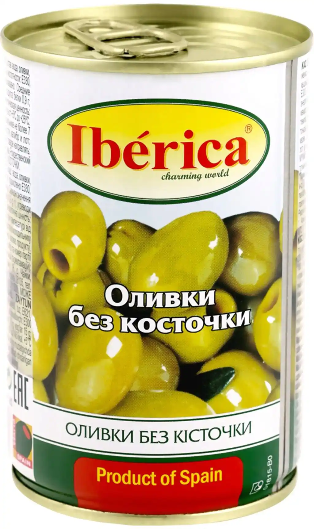 Оливки 300 гр Iberica б/косточки ж/б