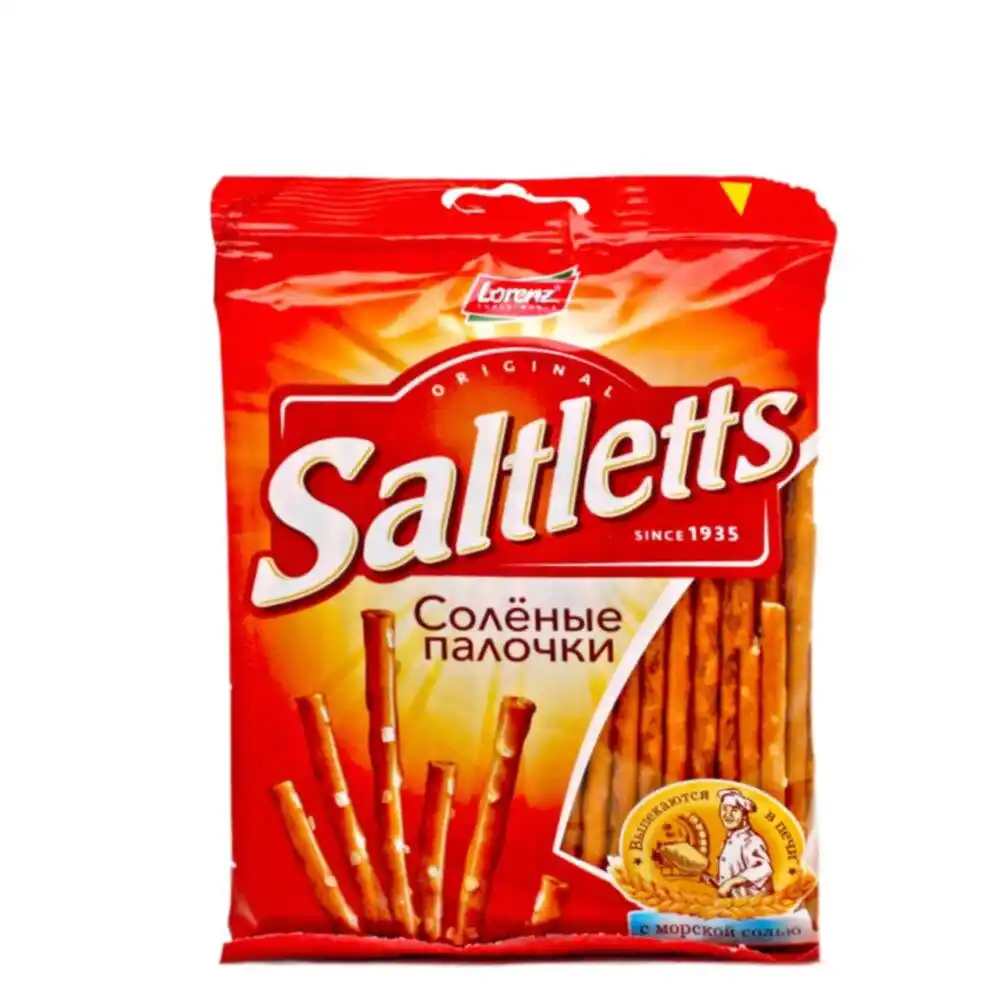 Палочки соленые 75 г Saltletts классические на ленте м/уп
