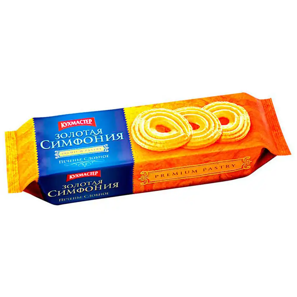 Печенье 230 г Кухмастер Золотая симфония м/уп