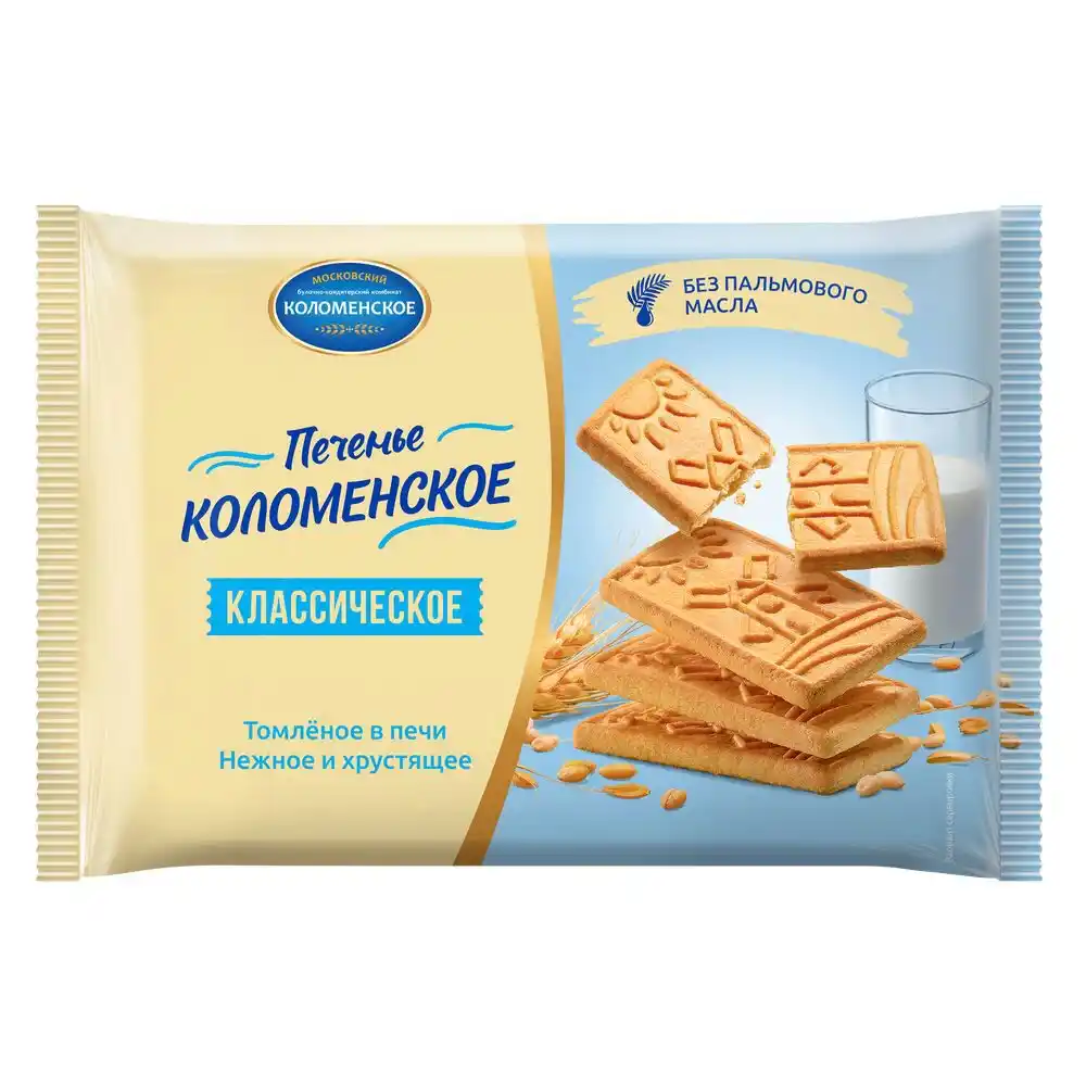 Печенье 240 гр Коломенское Классическое м/уп