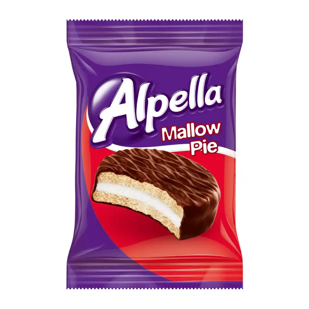 Печенье 28г Ulker alpella с шоколадной глазурью флоупак