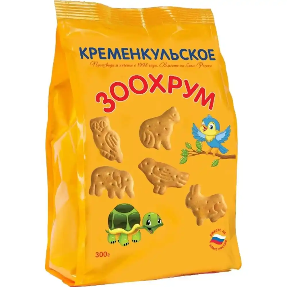 Печенье 300г Кременкульское Зоохрум м/уп