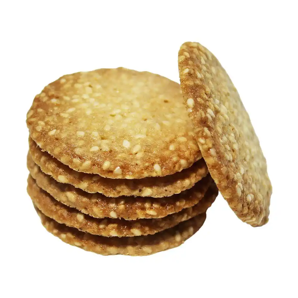 Печенье 400 гр Меганом чипсы кунжутные к/уп