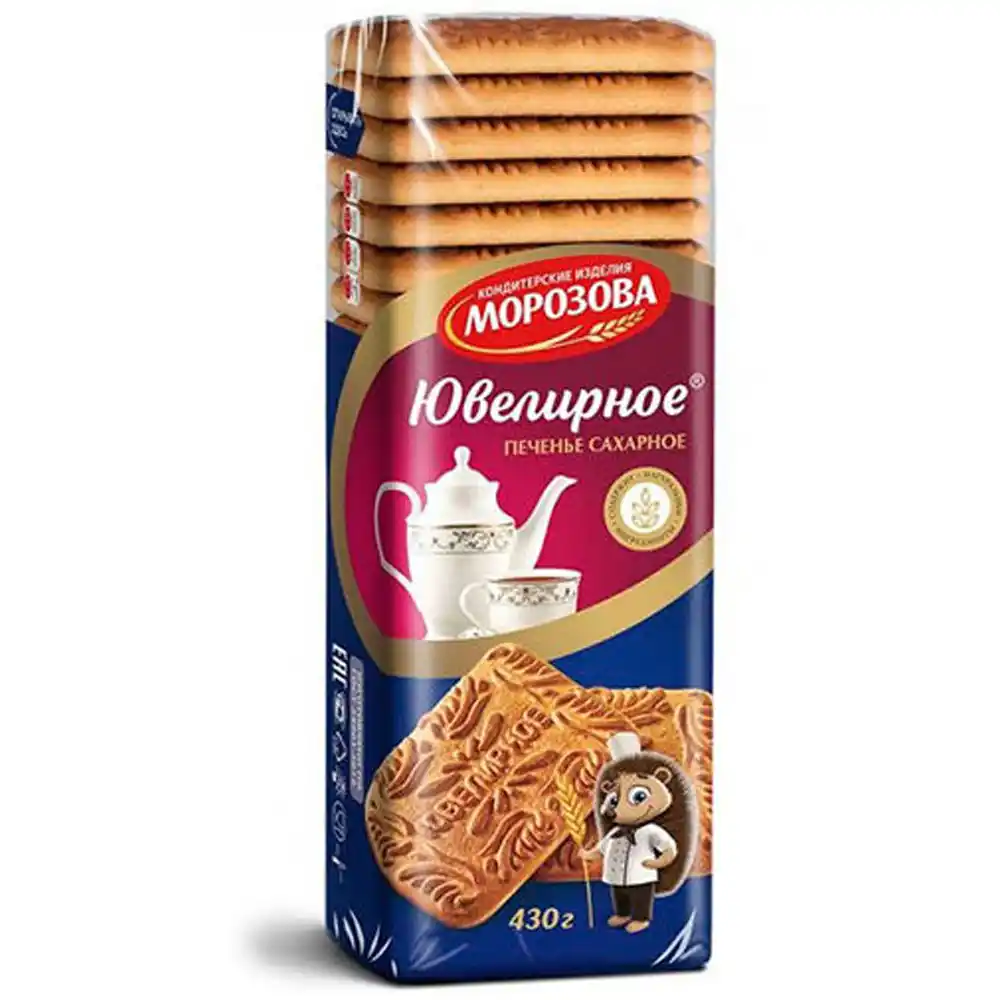 Печенье 430 г МОРОЗОВ Ювелирное м/уп