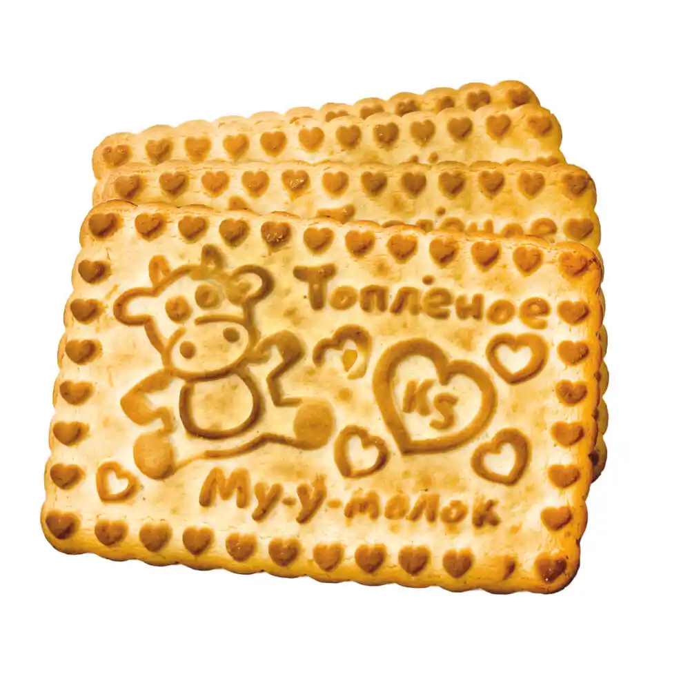 Печенье Крымский Султан Му-у Топленое молоко б/уп