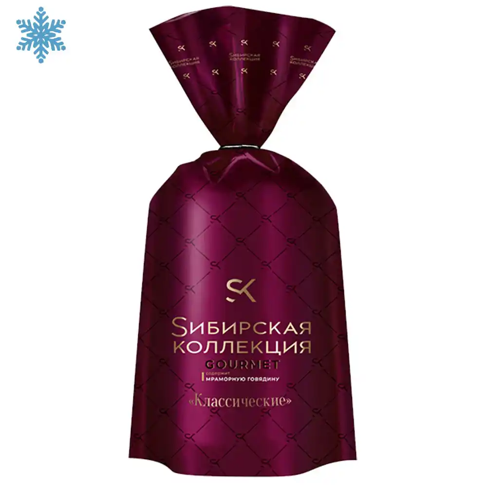 Пельмени 0,7 кг Сибирская Коллекция Классические м/уп