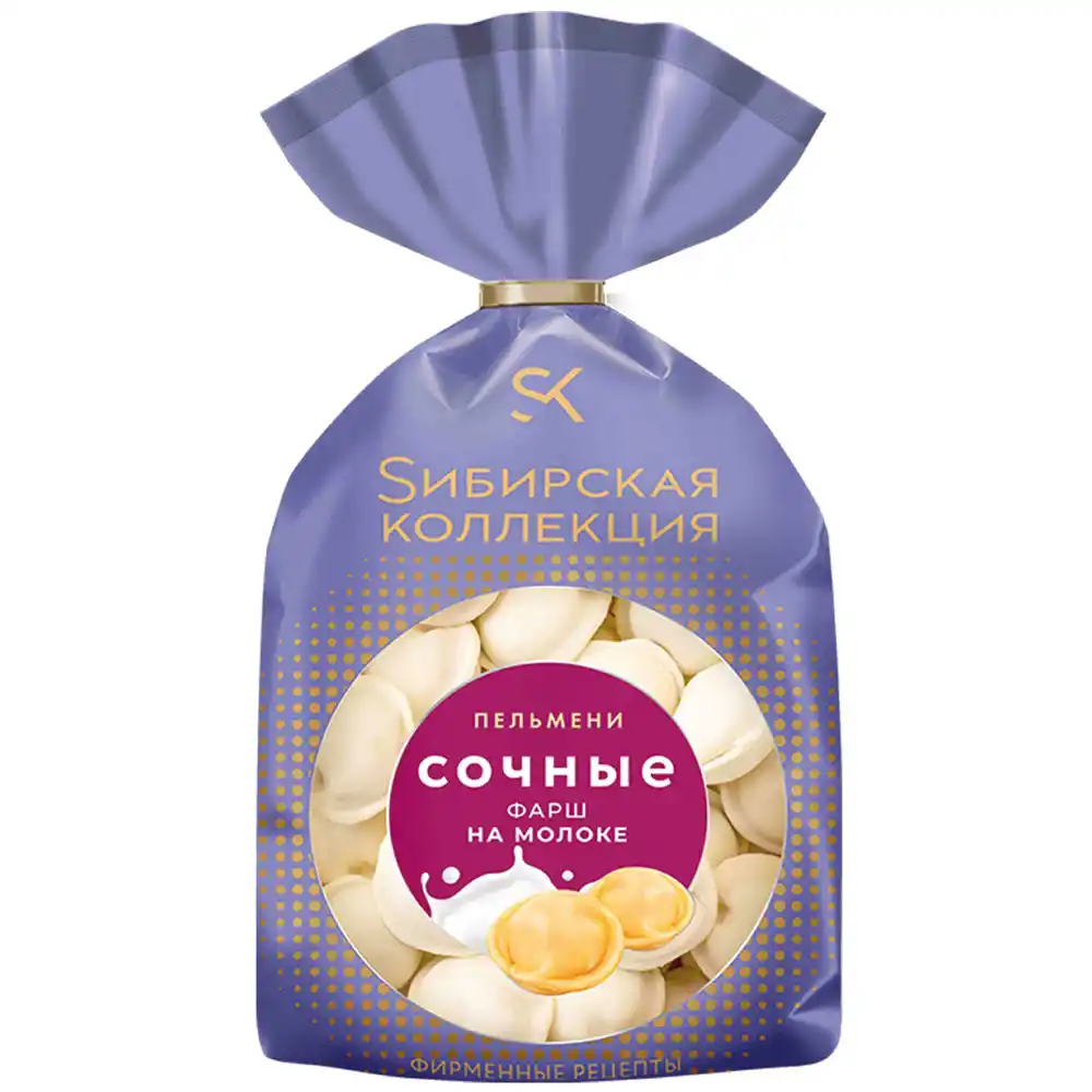 Пельмени 0,7 кг Сибирская Коллекция Сочные м/уп